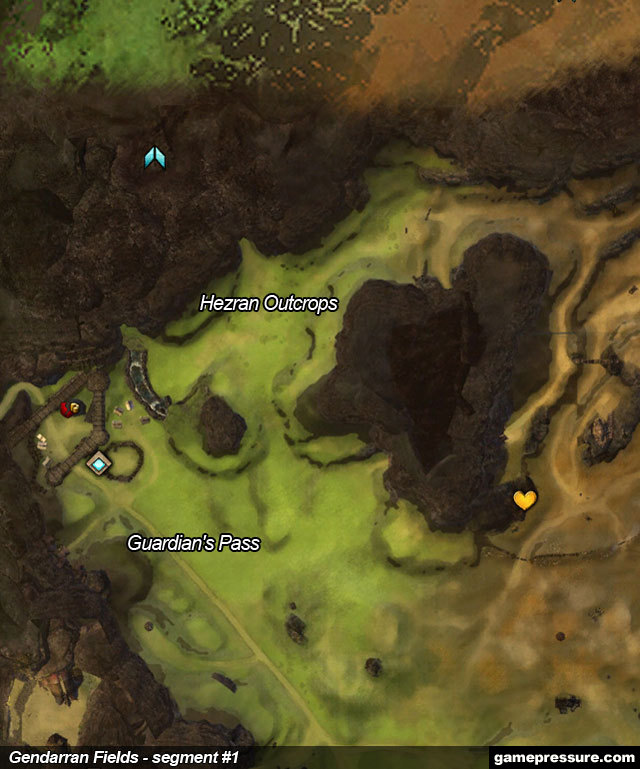 2 - Gendarran Fields - Maps - Guild Wars 2 - Game Guide and Walkthrough