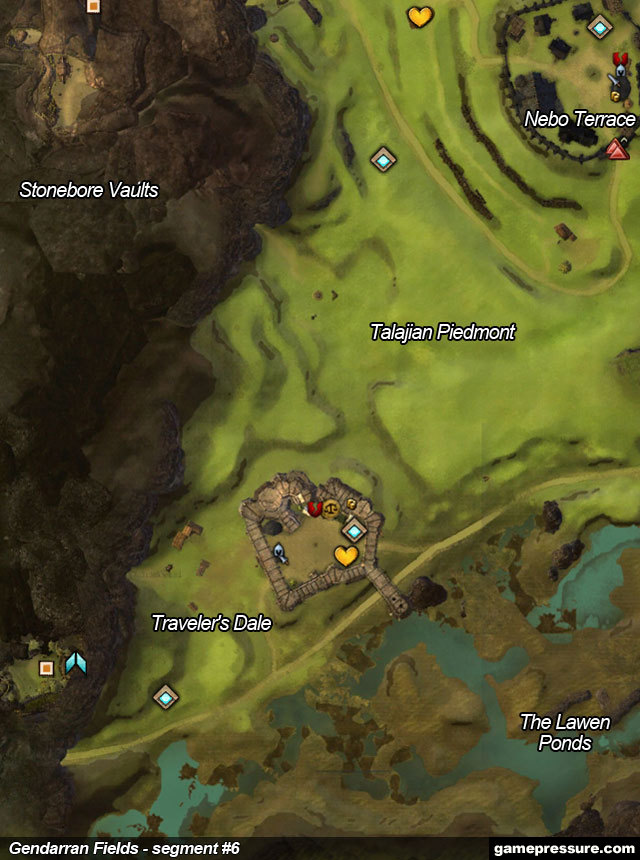 7 - Gendarran Fields - Maps - Guild Wars 2 - Game Guide and Walkthrough