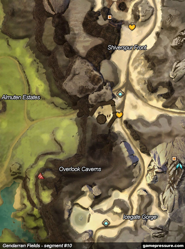 11 - Gendarran Fields - Maps - Guild Wars 2 - Game Guide and Walkthrough