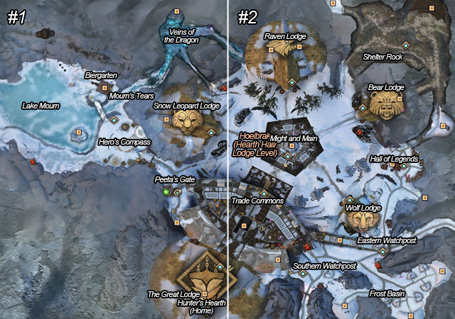 1 - Hoelbrak City - Maps - Guild Wars 2 - Game Guide and Walkthrough