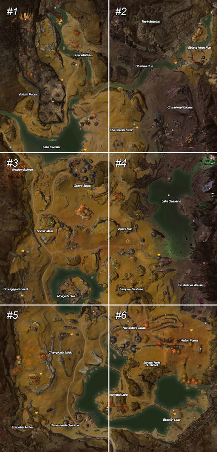 1 - Iron Marches - Maps - Guild Wars 2 - Game Guide and Walkthrough