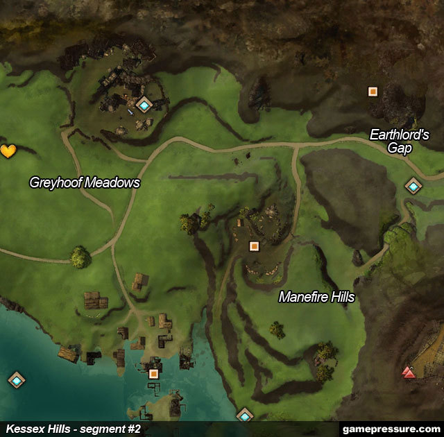 3 - Kessex Hills - Maps - Guild Wars 2 - Game Guide and Walkthrough