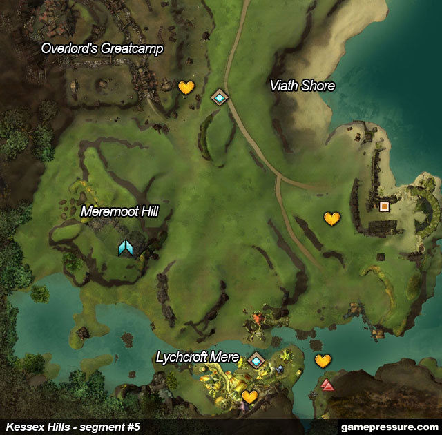 6 - Kessex Hills - Maps - Guild Wars 2 - Game Guide and Walkthrough