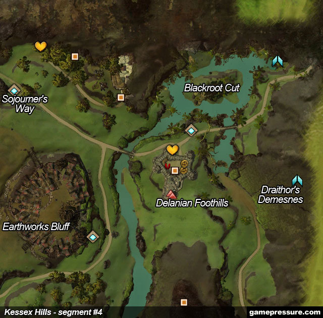 5 - Kessex Hills - Maps - Guild Wars 2 - Game Guide and Walkthrough