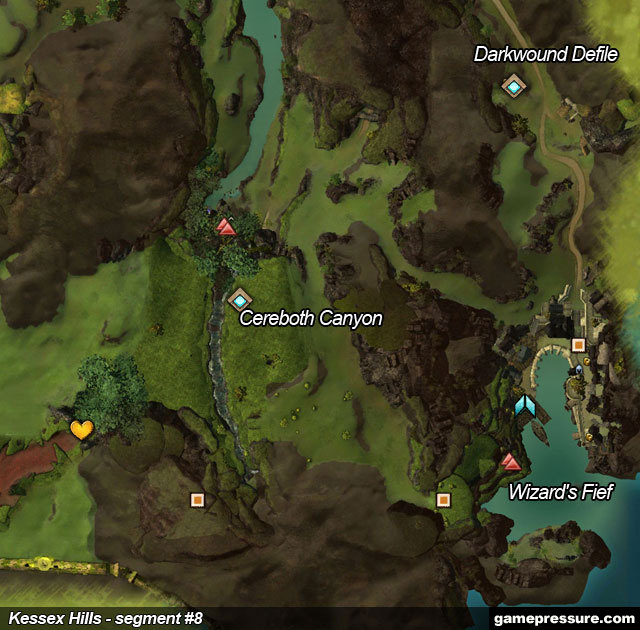 9 - Kessex Hills - Maps - Guild Wars 2 - Game Guide and Walkthrough