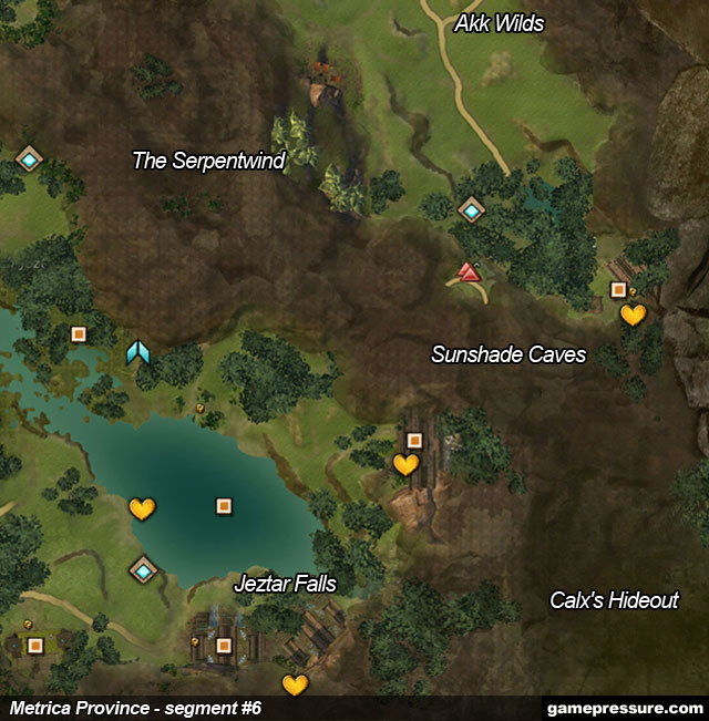 7 - Metrica Province - Maps - Guild Wars 2 - Game Guide and Walkthrough