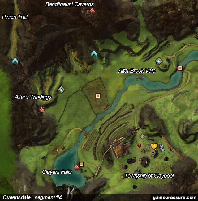 5 - Queensdale - Maps - Guild Wars 2 - Game Guide and Walkthrough