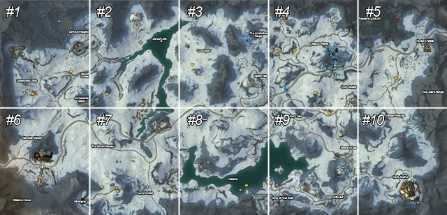 1 - Snowden Drifts - Maps - Guild Wars 2 - Game Guide and Walkthrough