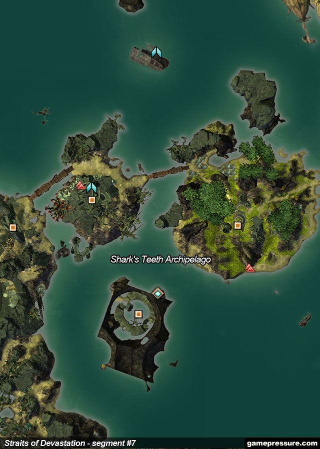 8 - Straits of Devastation - Maps - Guild Wars 2 - Game Guide and Walkthrough