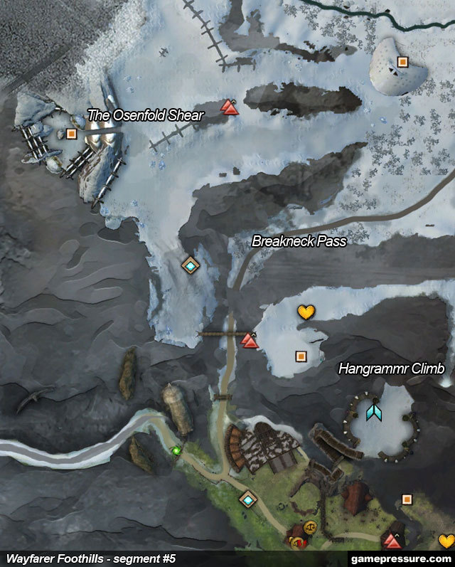 6 - Wayfarer Foothills - Maps - Guild Wars 2 - Game Guide and Walkthrough