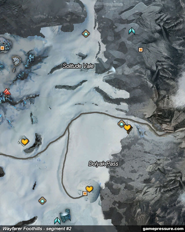 3 - Wayfarer Foothills - Maps - Guild Wars 2 - Game Guide and Walkthrough
