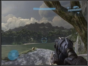 Beyond the cave you'll notice a group of sleeping Grunts - Sierra 117 - Walkthrough - Halo 3 - Game Guide and Walkthrough