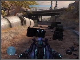 There is one last barricade on your way - Tsavo Highway - Walkthrough - Halo 3 - Game Guide and Walkthrough