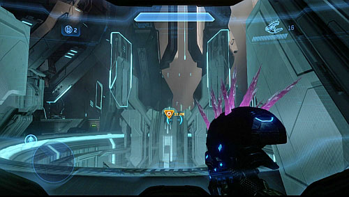 Inside you met non-aggressive guards - Reactivation of cartographer - Requiem - Halo 4 - Game Guide and Walkthrough