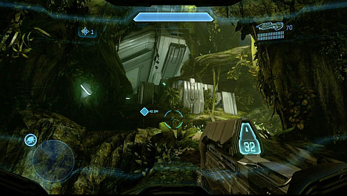 Eliminating more enemies youll get to the base shown on the screen - Find Lasky - Infinity - Halo 4 - Game Guide and Walkthrough