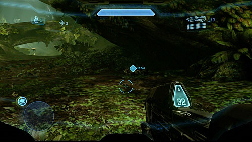 When you go lower, the fog gets thicker - Find Lasky - Infinity - Halo 4 - Game Guide and Walkthrough