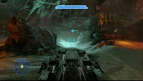 At the end you get to a tunnel shown on the screen - Get to the Infinity - Infinity - Halo 4 - Game Guide and Walkthrough