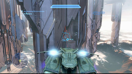 Fly toward the second tower and, again, destroy all ships before you land - Deactivate the second tower - Shutdown - Halo 4 - Game Guide and Walkthrough