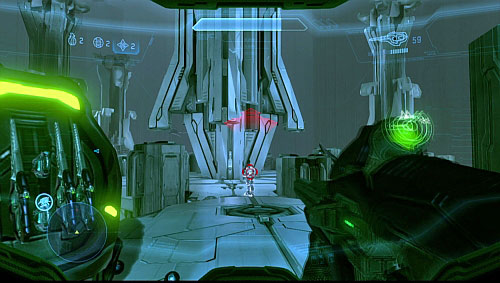 When you get upstairs, kill an enemy guarding the Banshee - Terminal 5 - Shutdown - Halo 4 - Game Guide and Walkthrough