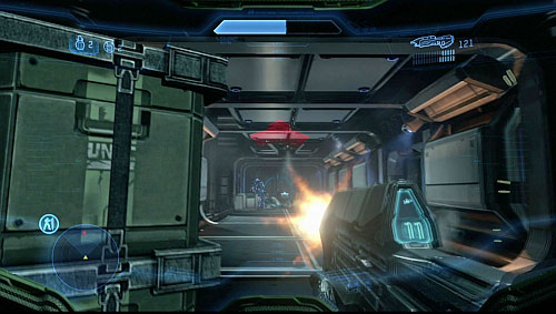 Get through door on platform - Terminal 6/Evacuate the station - Composer - Halo 4 - Game Guide and Walkthrough