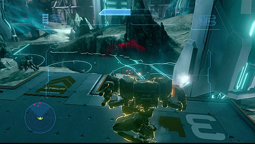 Now you have to repel wave of enemies - Composers weapon - Composer - Halo 4 - Game Guide and Walkthrough