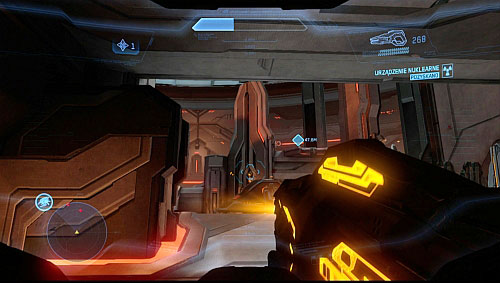Whole area is defended by a big group of enemies - Destroy the Composers shield - Midnight - Halo 4 - Game Guide and Walkthrough