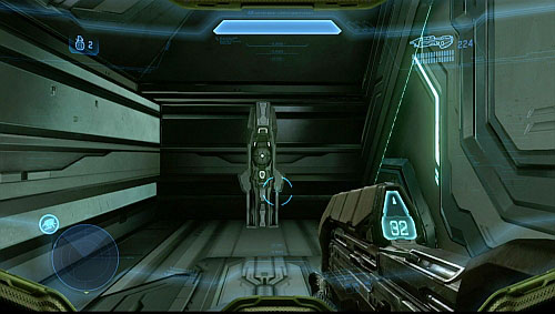 Terminal 3: in mission Infinity where you get to the base in which you meet Lasky, turn around about 180 degrees after a cut scene - Terminals - Halo 4 - Game Guide and Walkthrough