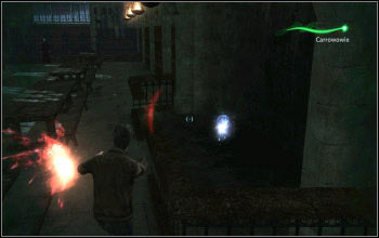 The orb is in the middle of the room, behind small barriers - Collectibles - A Problem of Security - Harry Potter and the Deathly Hallows Part 2 - Game Guide and Walkthrough