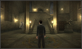 Eventually you will reach the Viaduct [1] - Nearly Headless Nick and a Potions lesson - Walkthrough - Harry Potter and the Half-Blood Prince - Game Guide and Walkthrough