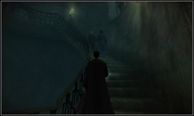 This time you must stalk Draco and Snape - Draco, Snape and Bellatrix - Walkthrough - Harry Potter and the Half-Blood Prince - Game Guide and Walkthrough