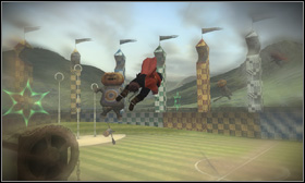 Afterwards, whether you did fight or not, go to the Quidditch Gate [1], where you will prepare for the meeting - Dumbledore, McGonagall and Quidditch - Walkthrough - Harry Potter and the Half-Blood Prince - Game Guide and Walkthrough