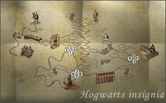 1 - Hogwarts insignia - Encyclopedia - Harry Potter and the Order of the Phoenix - Game Guide and Walkthrough