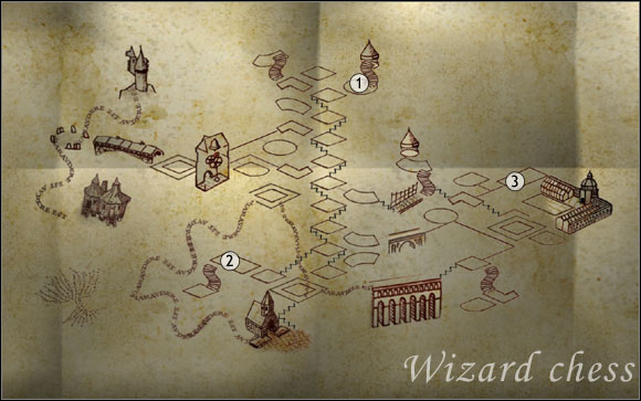 1 - Wizard chess - Encyclopedia - Harry Potter and the Order of the Phoenix - Game Guide and Walkthrough