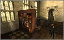 Sooner or later, you'll reach the library - The Hogwarts - beginning - Walkthrough - Harry Potter and the Order of the Phoenix - Game Guide and Walkthrough