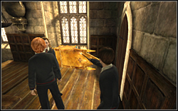 Angelina has been imprisoned in the trophy room - Dumbledore's Army tasks, part 1 - I - Walkthrough - Harry Potter and the Order of the Phoenix - Game Guide and Walkthrough