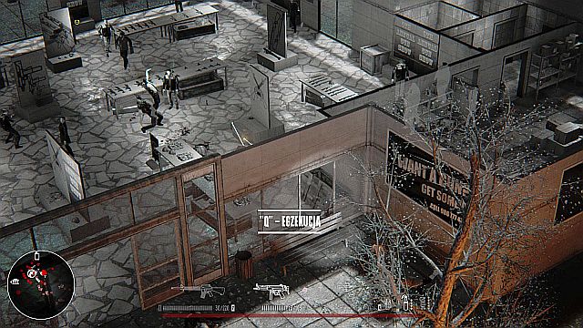 Almost nobody present on the weapons exhibition is armed. - Mission 5 - Downtown - Hatred - Game Guide and Walkthrough