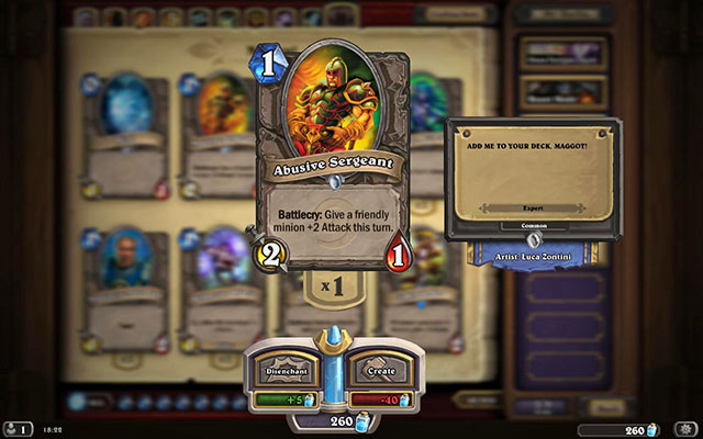 Battlecry is an ability that activates right after you play the card onto the table - Battlecry - Abilities - Hearthstone: Heroes of Warcraft (beta) - Game Guide and Walkthrough