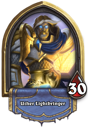 Hero: Uther Lightbringer - Paladin - Heroes - Hearthstone: Heroes of Warcraft (beta) - Game Guide and Walkthrough