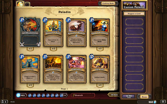 Neutral Cards (18) - Paladin - Ready-made decks - Hearthstone: Heroes of Warcraft - Game Guide and Walkthrough