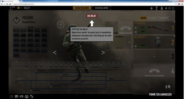 Whether you like it or not, you will have to play a single game as soon as you create your account.. - Your first game - Basics - Heroes & Generals - Game Guide and Walkthrough