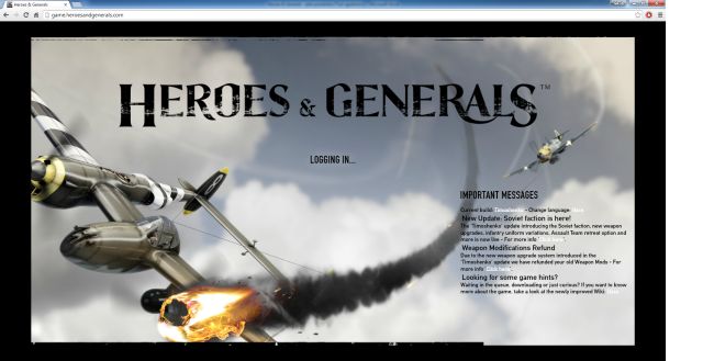If youve done everything right, a loading screen should appear. - How to start - Basics - Heroes & Generals - Game Guide and Walkthrough