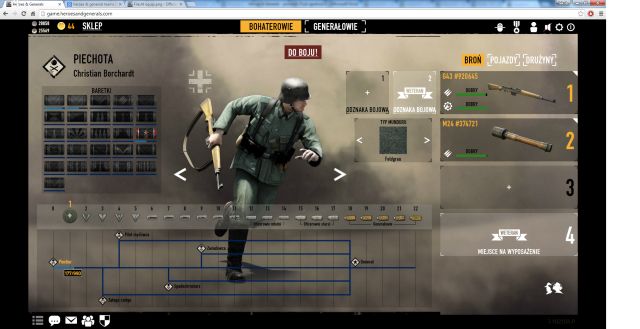 At the beginning you will be given three soldiers, one for each side. - Character creation - Basics - Heroes & Generals - Game Guide and Walkthrough