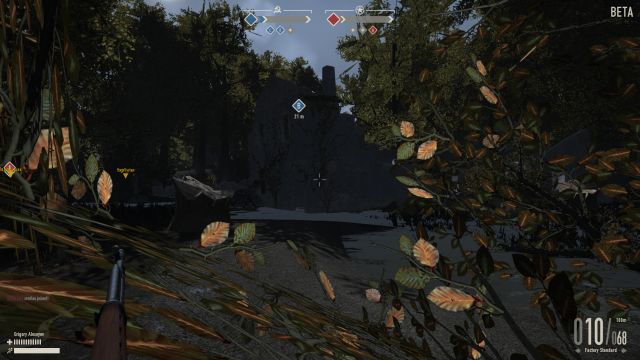 Use the foliage surrounding the point to get cover. - Your first game - Basics - Heroes & Generals - Game Guide and Walkthrough