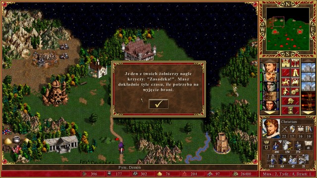 Dont get near the cities located near the underground entrances - an ambush awaits you there! - Griffin Cliffs - Campaign - Long Live the Queen - Heroes of Might & Magic III: HD Edition - Game Guide and Walkthrough