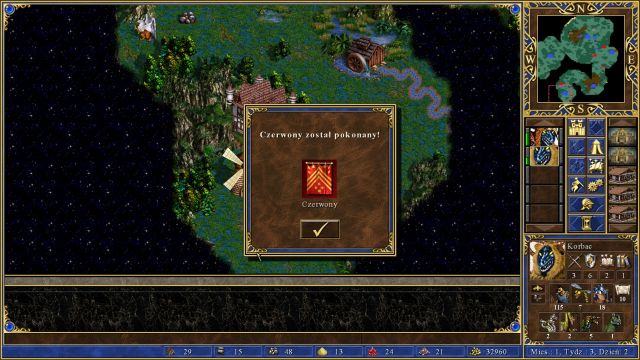 ... so that at the beginning of the third week the enemy is no more! - Borderlands - Campaign - Spoils of War - Heroes of Might & Magic III: HD Edition - Game Guide and Walkthrough