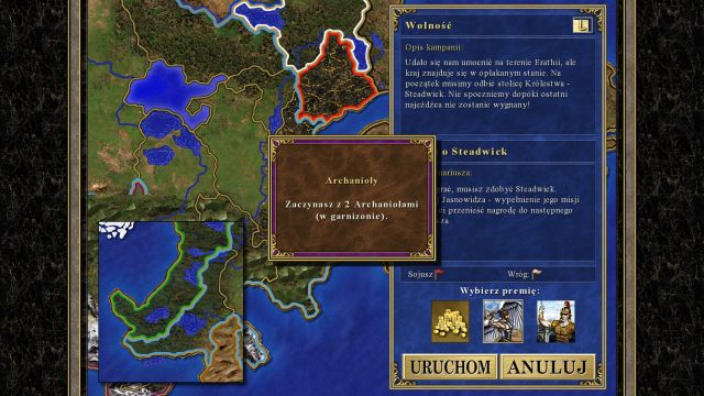 Archangels are always a good choice. - Steadwicks Liberation - Campaign - Liberation - Heroes of Might & Magic III: HD Edition - Game Guide and Walkthrough