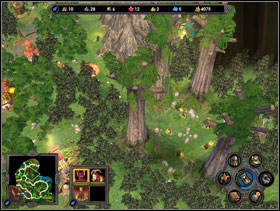 The grove can be reached from the North. - Missions I, II, III - Campaign 2: The Cultist - Heroes of Might and Magic V - Game Guide and Walkthrough