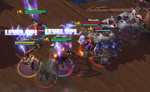 In the screenshot above you can see that the enemies have two Doubloons (1 doubloon each) - Blackhearts Bay - Types of battlegrounds - Heroes of the Storm - Game Guide and Walkthrough