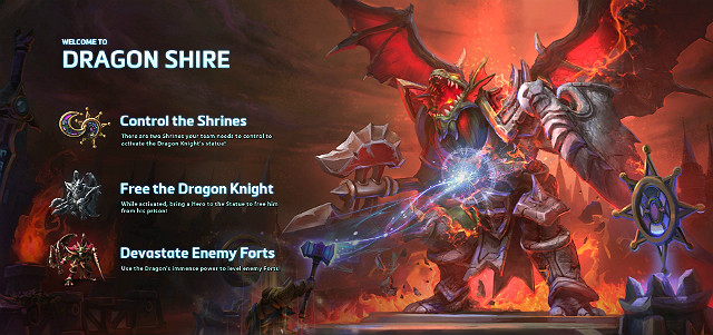 Dragon Shire is the second available battleground - Dragon Shire - Types of battlegrounds - Heroes of the Storm - Game Guide and Walkthrough