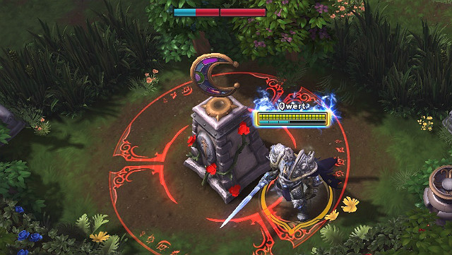 To gain control over a shrine, get close to it and wait until progress bar is full - Dragon Shire - Types of battlegrounds - Heroes of the Storm - Game Guide and Walkthrough